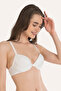 White Removable Support Micro Bra - 2