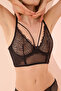 Black Bra and Accessory Set - 3
