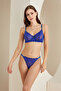 حمالة صدر واحدة من Saks Blue Elpis Balconette