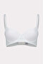 White Micro-Coated Non-Padded Basic Bra - 4