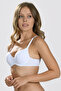 White Micro-Coated Non-Padded Basic Bra - 2