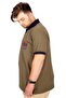 Mode XL Large Size T-Shirt Polo Athletic 21318 Khaki - 5