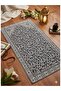 Öznur Jacquard Woven Tapety Without Lining Without Fringes A.Brown 70X120