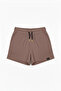 Belted Lace-Up 100% Cotton Girls Shorts - 3