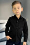 Boys' Classic Long Sleeve Solid Color Shirt - 5