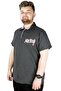 Mode XL Men's t Shirt Polo New York Throwback 22302 Antramelange - 5