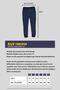 Men's Black-Grey Back Pocket Label Detailed Elastic Leg Regular Fit 2-Piece Sweatpants - 7