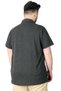 Fashion XL Large Size Men's T-Shirt Polo Mdx Club 22305 Anthracite - 4