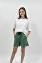 100% Cotton Girls Shorts with Side Stripe - 2