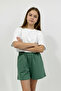 100% Cotton Girls Shorts with Side Stripe - 3