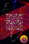 Multi Heart Sticker25X25Cm Foil Cut Universal Pattern Coating Car-Motorcycle-Helmet-Laptop Hologram
