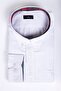 Men's Plus Size Relaxed Fit Cotton Easy Ironing Buttoned Collar Solid White Sports Shirt - 2