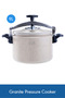 Sif Bals Granite Pressure Cooker 9L - Durable White Design for Quick Cooking and Large Quantities