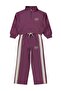 Kids Half-Zip Tracksuit Set for Ages 10-13 - Pink