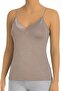 Women's Viscose Undershirt with Satin Collar and Rope Straps, Extra Comfortable Fit (3288)