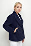 Buttoned Short Stamp Coat