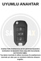 Peugeot 508 Key Case Switchblade Model - 5