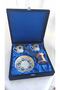 Velvet Boxed Copper Coffee Pot Palace Model Double Porcelain Cup Set - 6