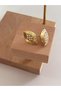 Pearl Steel Gold Women's Earrings - 2