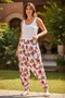 Floral Patterned Pocket Shalwar
