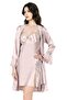 Women'S, Short, White, Lace, Satin Nightgown Set