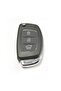 3-Button Flip Key Shell for Hyundai – RFC Case Fit I10 I20 I40 IX35 Santa Fe Remote Fob - 6