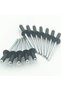 120PCS Black Aluminum Core Pull Rivets M2.4 M3.2 M4 Sizes for Decoration and Fastening - 3