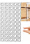 6x2mm-300pcs 300Pcs Self Adhesive Door Stopper Damper Buffer Cabinet Bumpers Silicone Furniture Pad - 7