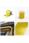 5m Self Adhesive Heat Shield Wrap Automotive Exhaust Tube Insulation Tape Golden Heat Barrier Sel... - 2