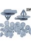 Car Wheel Arch Trim Clips Fasteners Auto Plastic Rivets For BMW Mini R50 R52 R53 R55 R56 R57 One-... - 8
