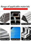 125mm 125mm Metal Cutting Diamond Blades - Sharp Discs for Steel, Aluminum, Concrete, Stone, Marble, - 4