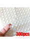 6x2mm-300pcs 300Pcs Self Adhesive Door Stopper Damper Buffer Cabinet Bumpers Silicone Furniture Pad