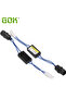 قطعتان من كابل T10 LED Canbus، وحدة فك تشفير إلغاء تحذير LED بجهد 12 فولت، 501 W5W 192 168، مصابيح سيارة بدون أخطاء... - 6