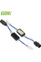 قطعتان من كابل T10 LED Canbus، وحدة فك تشفير إلغاء تحذير LED بجهد 12 فولت، 501 W5W 192 168، مصابيح سيارة بدون أخطاء... - 5