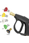 Buse de pulverisation haute pression pour lavage jardin, 1/4 pouces, connexion rapide, 0 15 25 4... - 4