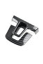 ABS Car Carbon Fiber Texture Steering Wheel Panel Button Cover Trim For VW Golf 6 MK6 2009-2013 P... - 3