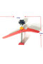 Red Aluminum Alloy Quick Acting Hold Down Clamp T-slot T-track Clamp Set Woodworking Tools - 5