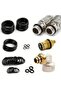 Nitrile O-ring fittings - a box of various gaskets and washers for pressure gaskets, pipin... - 5