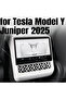 for Tesla Model Y Juniper 2025 rear screen + air outlet protective cover fits the original car, n...
