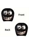 2pcs Funny Big-Eyed Cartoon Print Car Headrest Cover, Suitable For Travel And Daily Commuting,For... - 6
