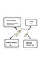 1pc Security Door Chain Home Office Lock Guard Latch Stainless Steel Silver Sliding Fastener For ... - 6