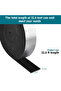 Pipe Wrap Insulation 32.8Ft Outdoor Pipe Foam Insulation Tape Aluminum Foil Black Fire Protection... - 6