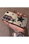 Samsung Galaxy S22 Ultra Compatible Unbreakable Silicone Cute Star Pattern Printed Cover - 2
