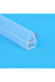 8mm 3M U Transparent 3M 5M 10M Draught Excluder Silicone Sealing Strip Sliding Sash Glass Shower Doo - 5