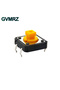 24PCS Tactile Push Button Switch Momentary 12*12*7.3MM Micro switch button + 12PCS Tact Cap(6 col... - 3