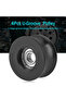 4pcs 4pcs 0840UU U Type U-Groove Pulley Roller Guide Wheel 8x39.5x20.1mm Metal+plastic - 4