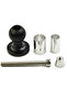 Motorcycle Bike Aluminum Mount Fork Stem Base Set W/ Ball Head For RAM Mount Compatible With A Va... - 2