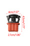 2Set Upper Radiator Mount Upper Mount Pins A0009912595 For Benz C204 W211 C253 X204 X218 W213 C23... - 3