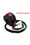 Motorcycle Handle Bar Switch 7pin Kill Starter Light Switch Assembly For Sunl Roketa Coolster 50c...