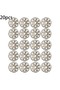 20Pcs Undertray Exhaust Heat Shield Metal Spring Washer Fixing Clip Nut Insulating METAL CLAMP Ca...